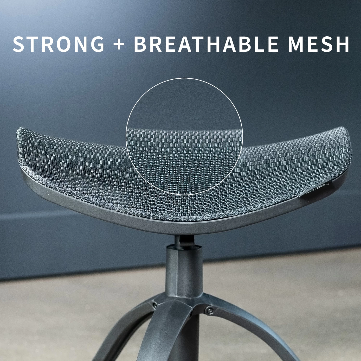 Black 2-in-1 Footrest & Ottoman For Desk - Image 6