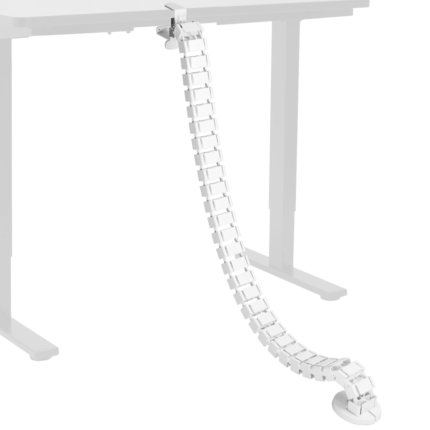 Clamp-on Vertebrae Cable Management Kit For Desk - Image 10