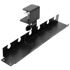 Black Clamp-on Modular Cable Management Tray