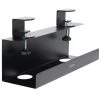 Black Clamp-on Cable Management Tray