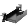 Black Flush Clamp-on Desk Drawer