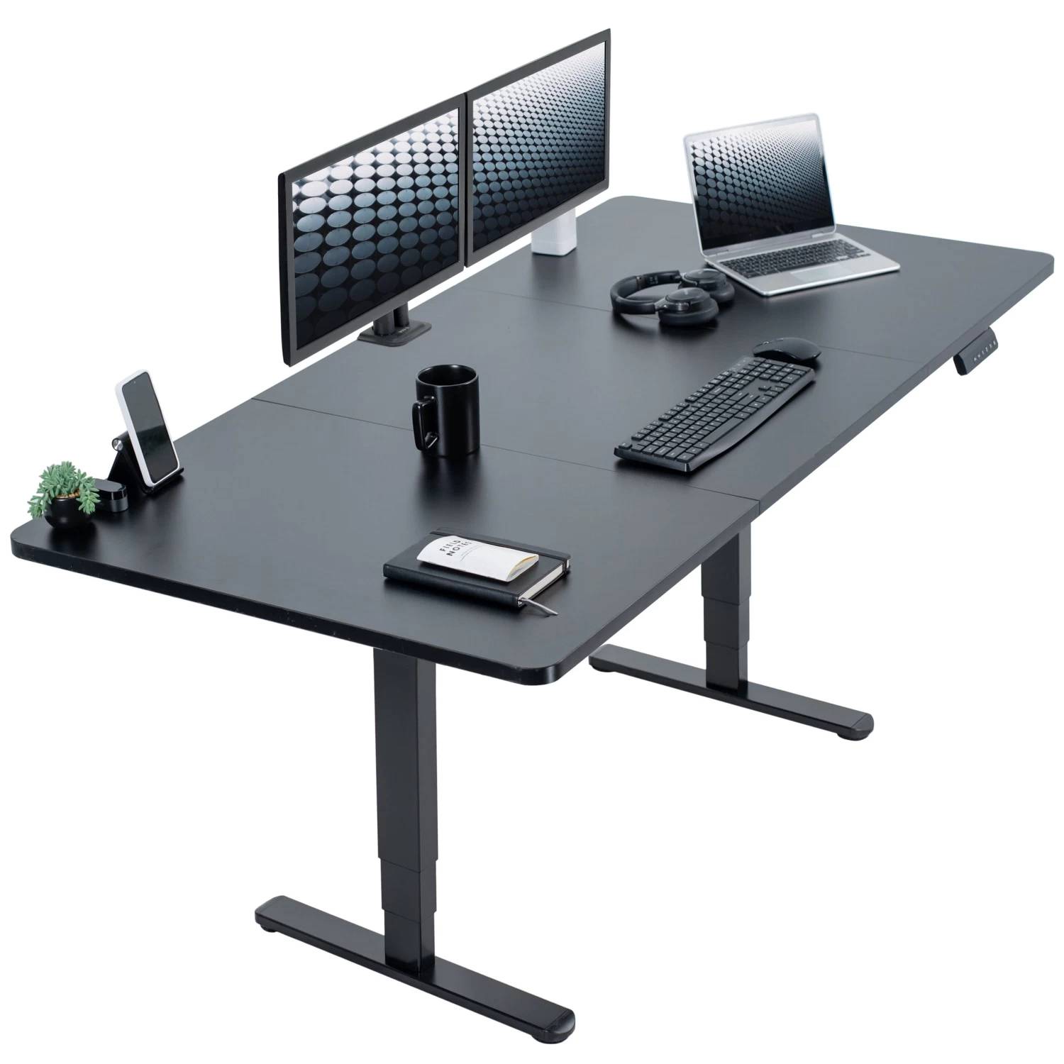 71" X 36" Electric Desk With Push Button Memory Controller