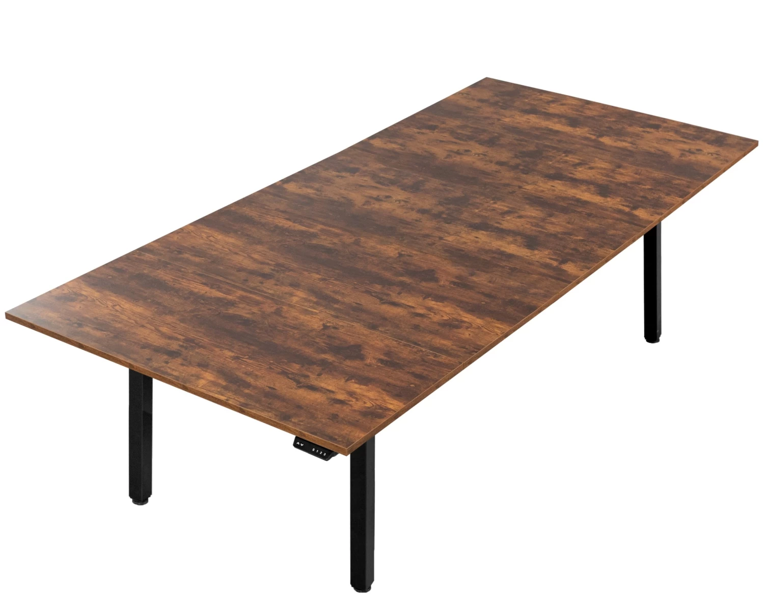 118" X 55" Dual Motor Electric 4-Leg Desk With Square Corner Top - Image 9