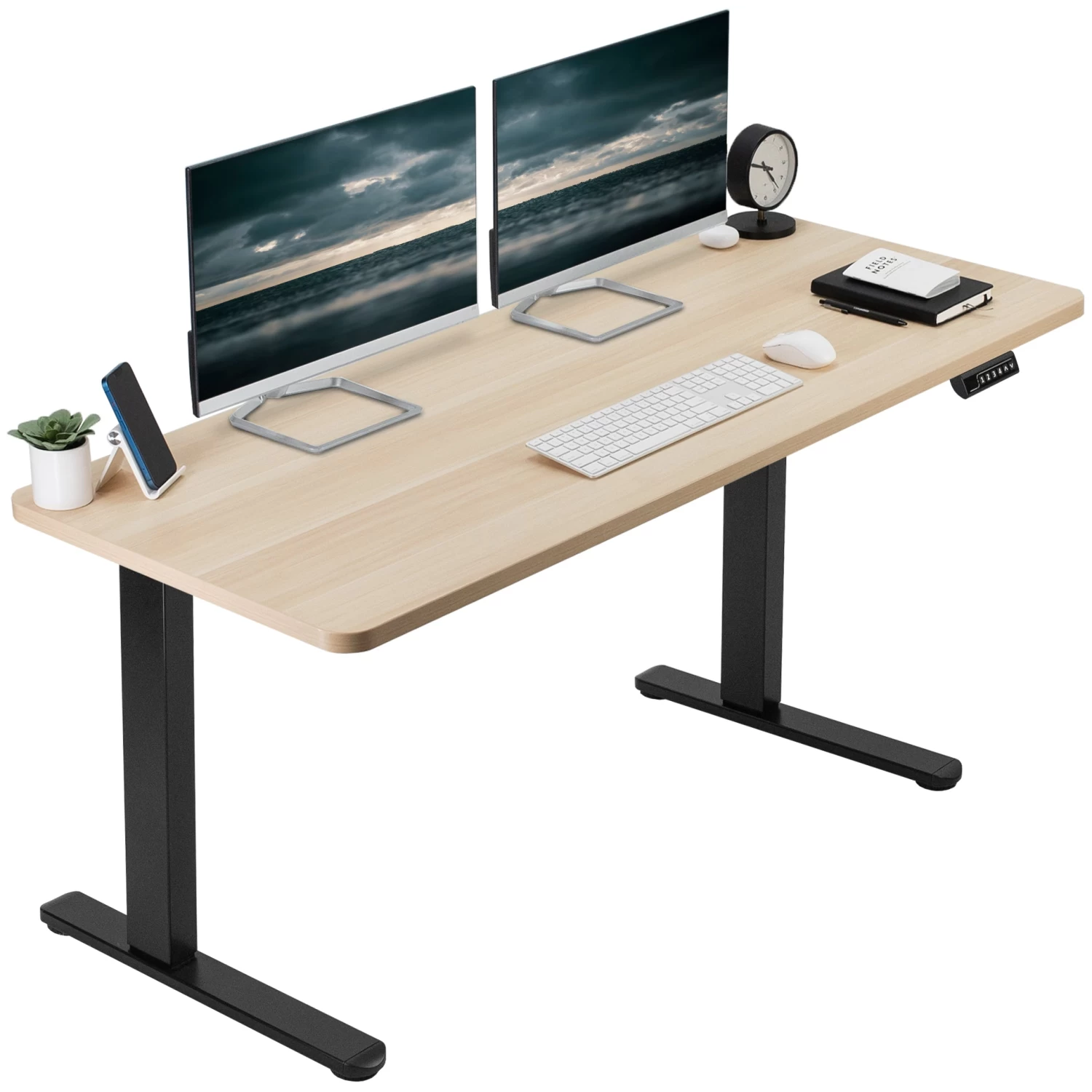 60" X 24" Electric Desk With Rear-set Legs - Image 9