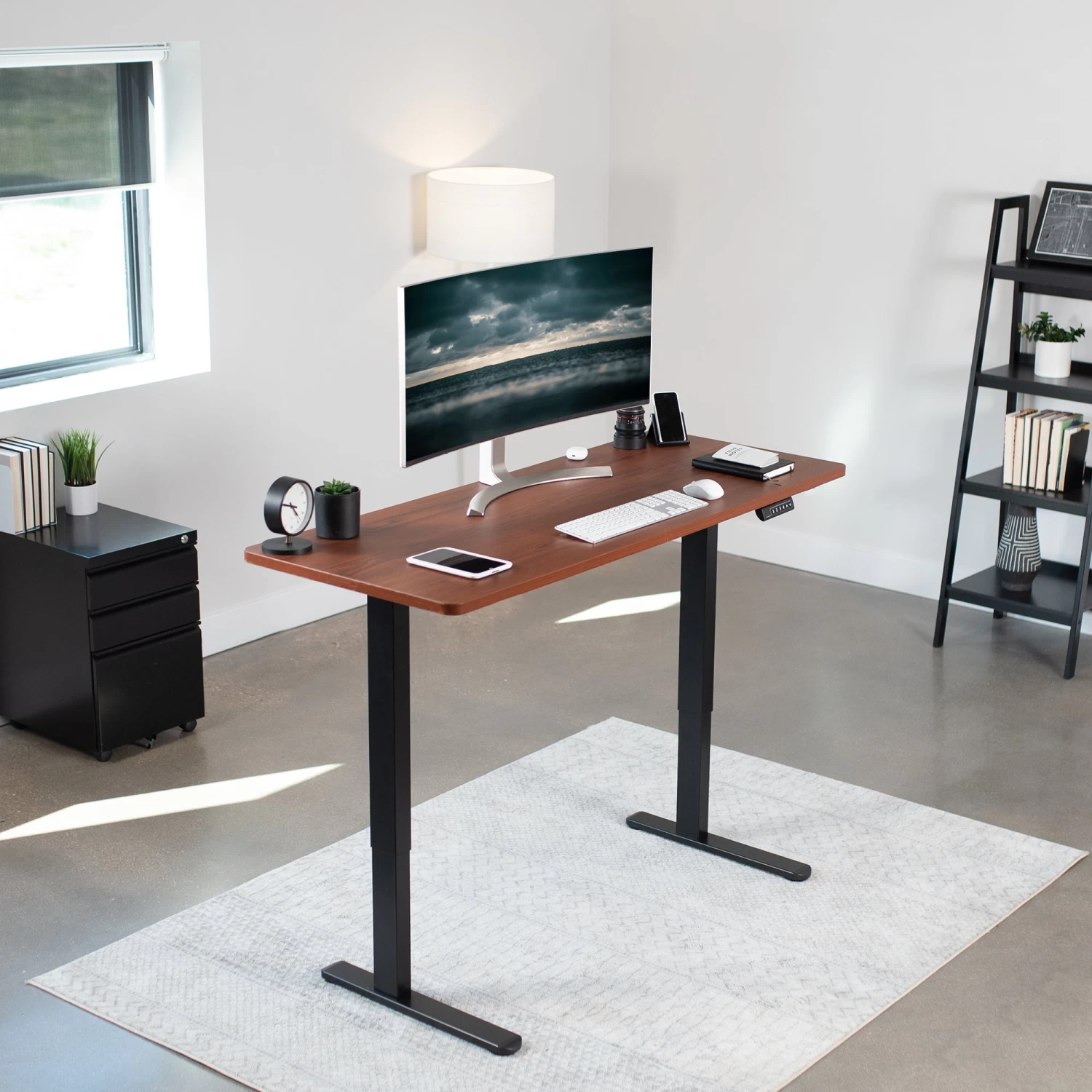 60" X 24" Electric Desk With Rear-set Legs - Image 12