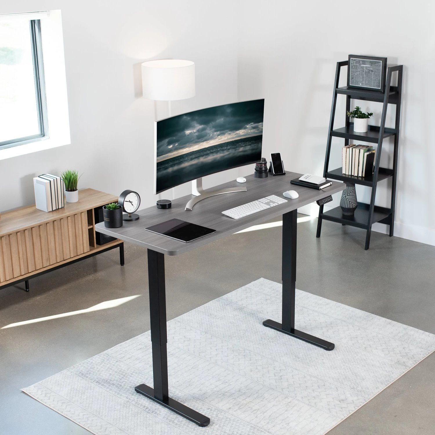 60" X 24" Electric Desk With Rear-set Legs - Image 14