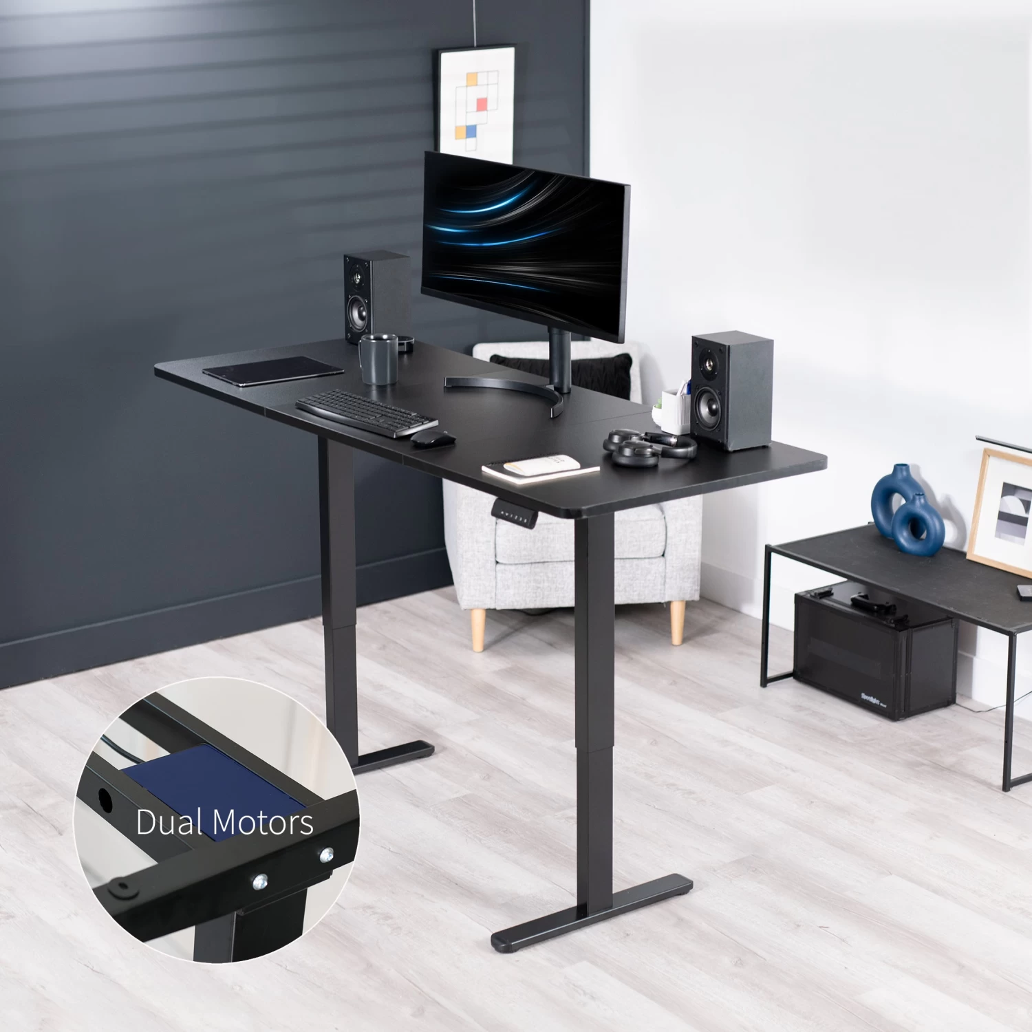 71" X 30" Dual Motor Electric Desk - Image 8
