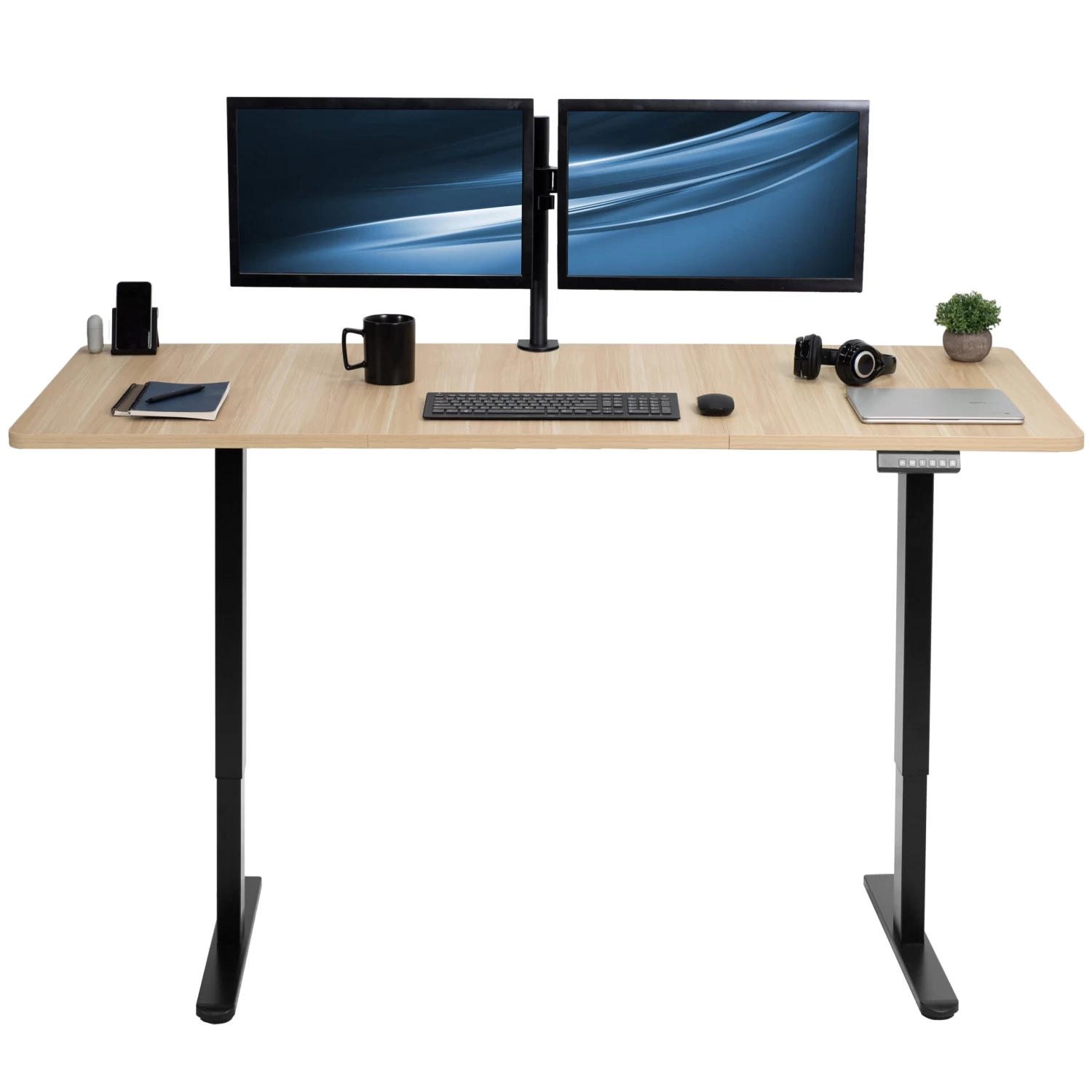 71" X 30" Dual Motor Electric Desk - Image 10