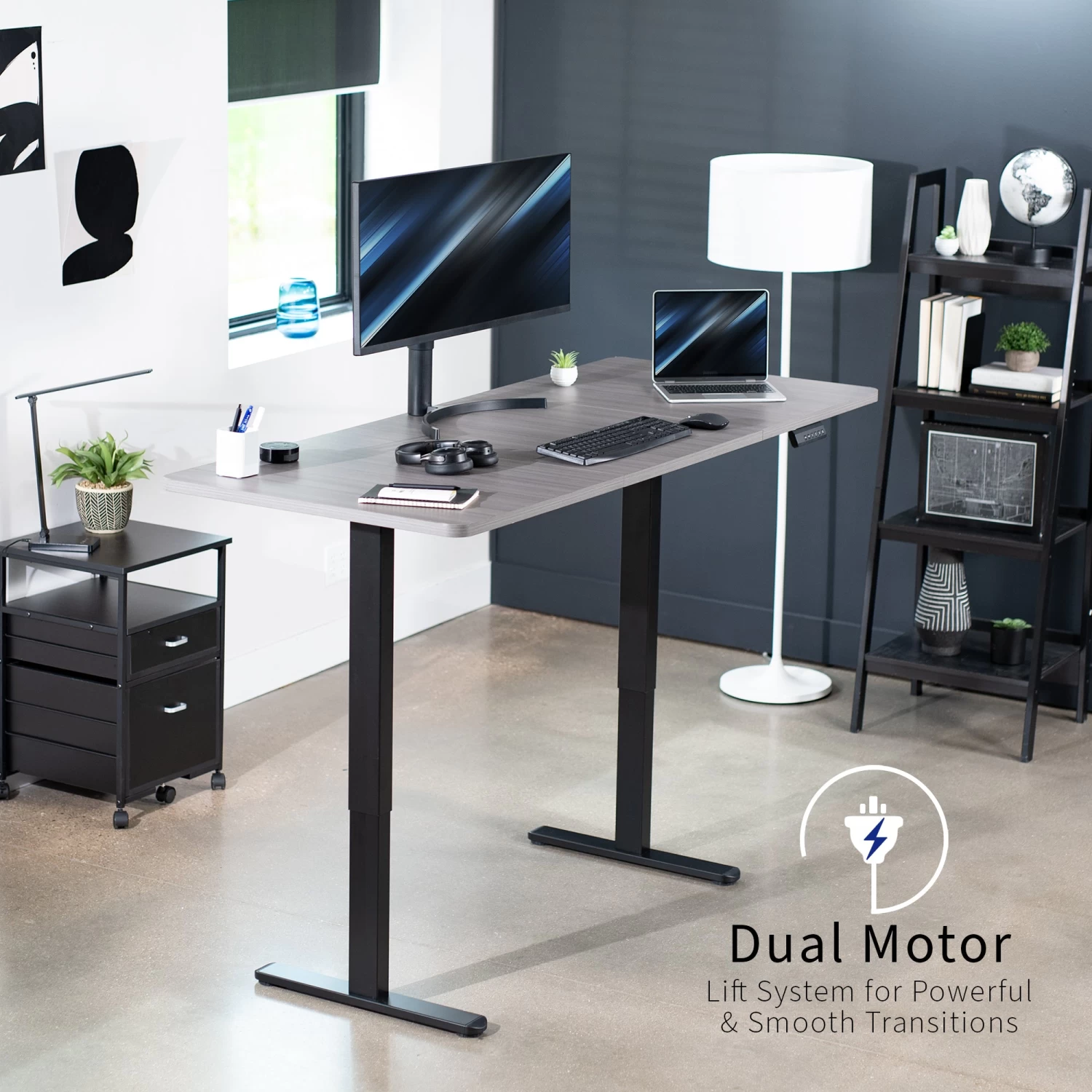 71" X 30" Dual Motor Electric Desk - Image 17