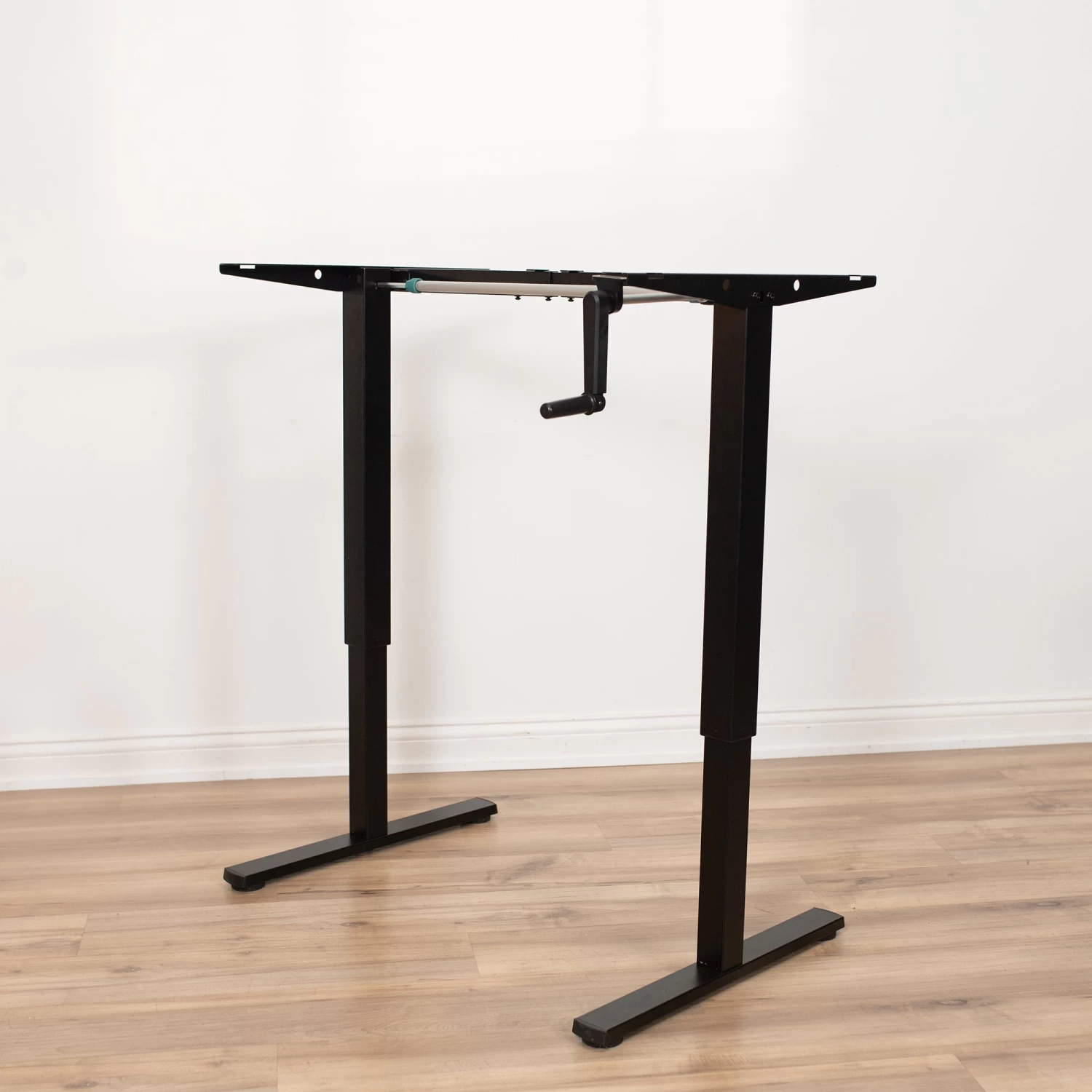 Compact Crank Height Adjustable Desk Frame - Image 9