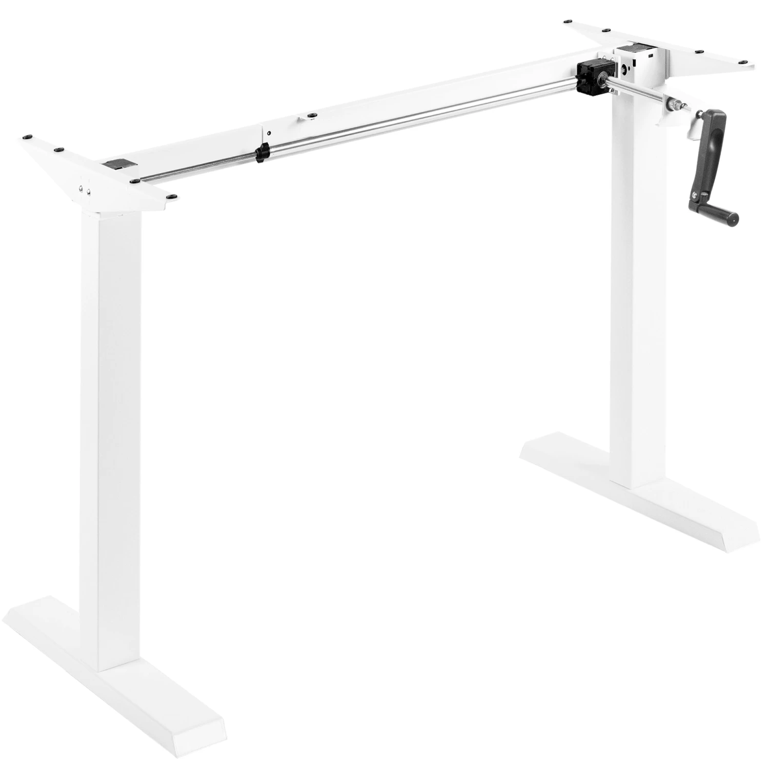Compact Crank Height Adjustable Desk Frame - Image 10