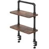 Clamp-on 16" X 8" Industrial Pipe Shelves