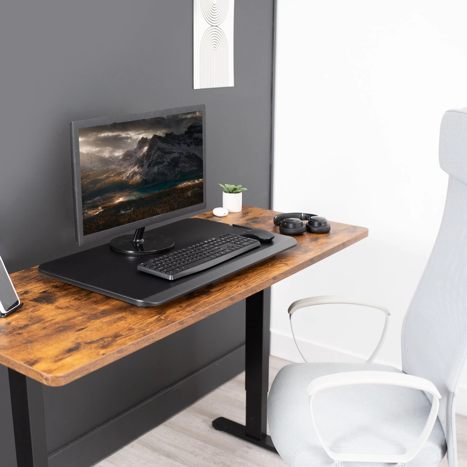 30" Single Top Standing Desk Converter - Image 6