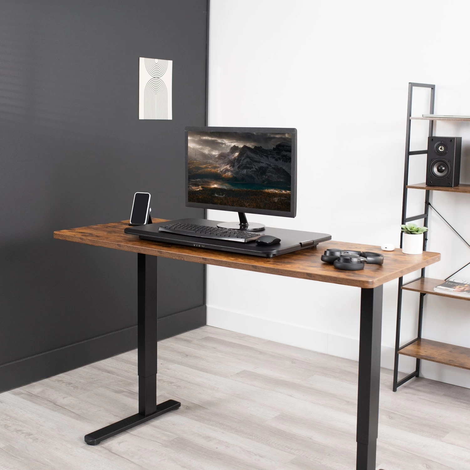 30" Single Top Standing Desk Converter - Image 9