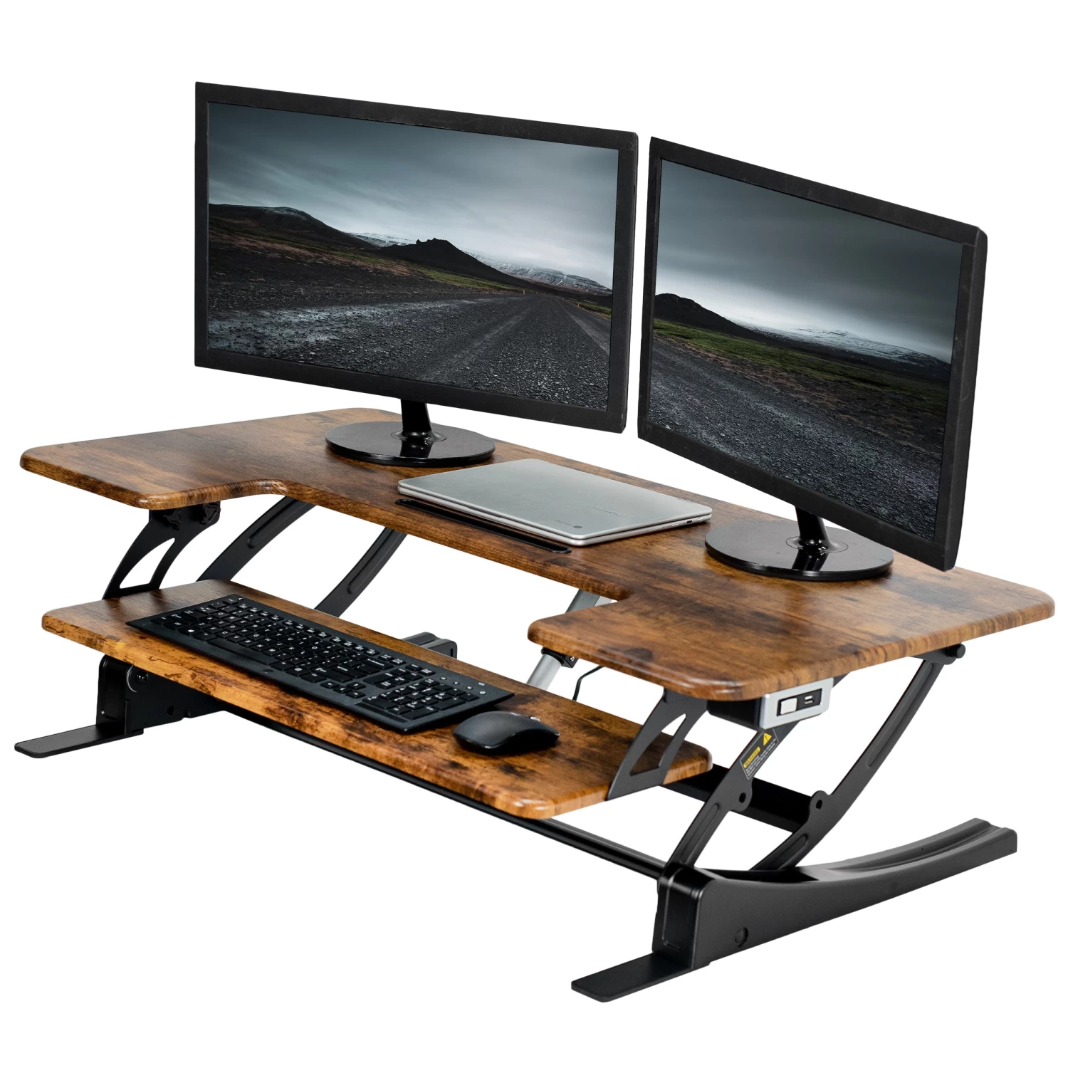 42" Electric Standing Desk Converter - Image 10