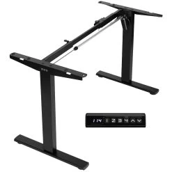 Electric Single Motor Desk Frame With Memory Controller