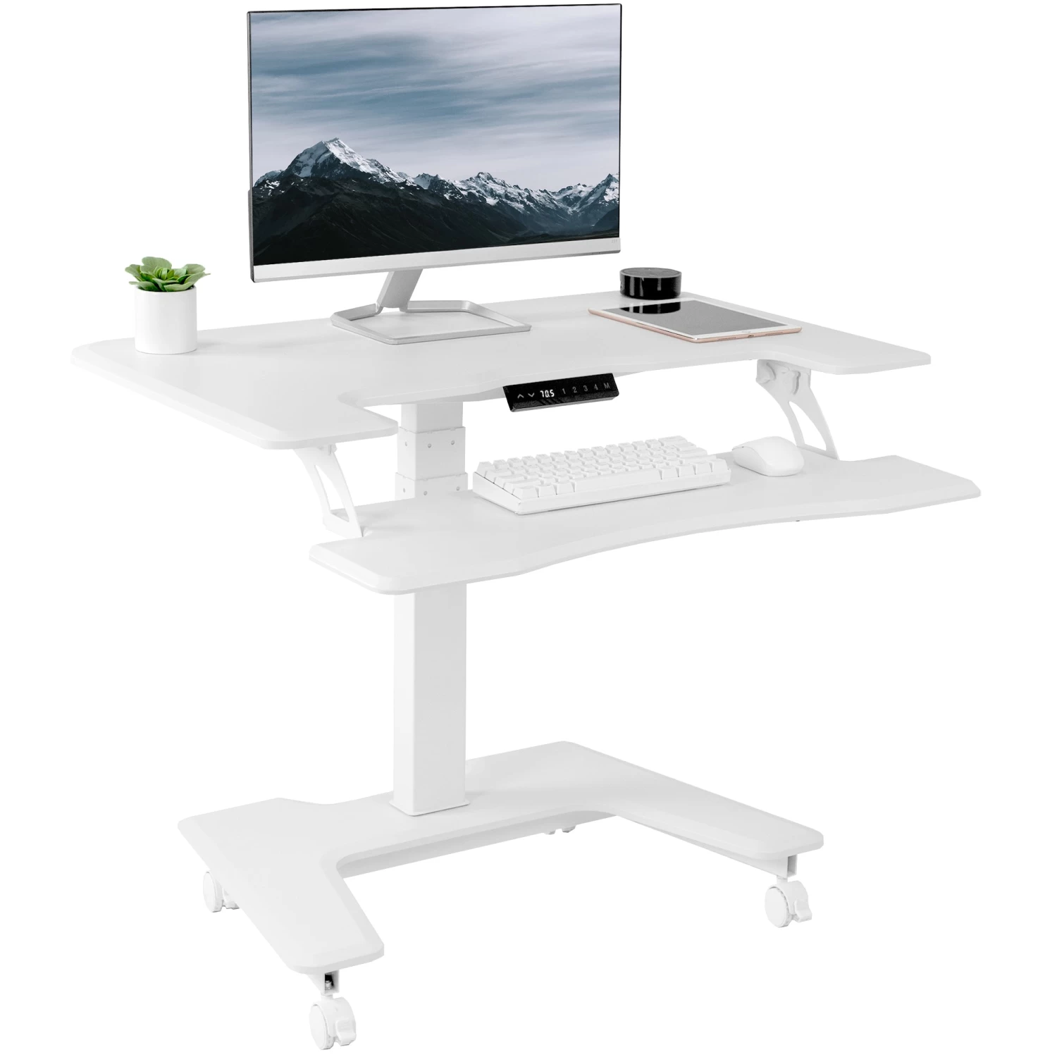 36" Electric Mobile Compact Desk - Image 10