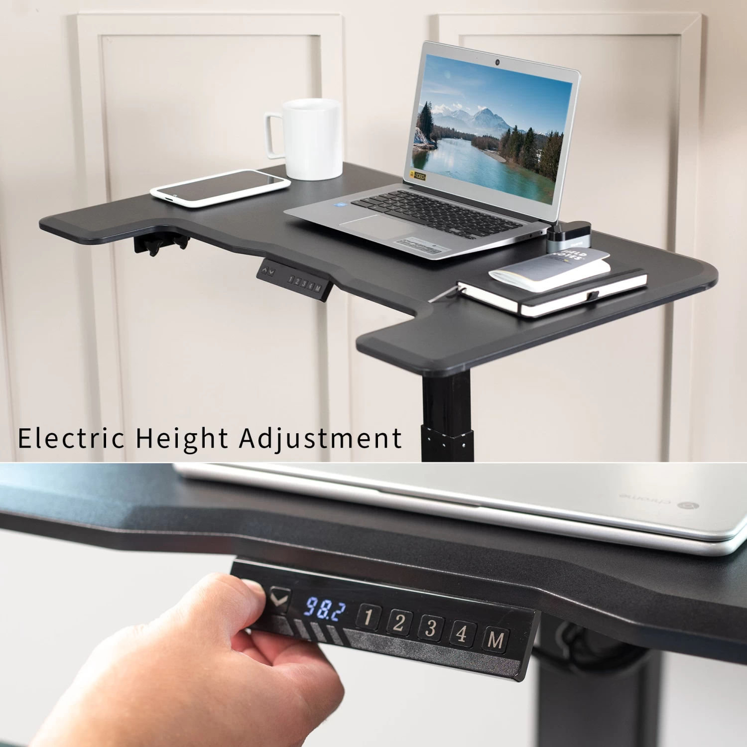 36" Electric Mobile Compact Desk - Image 7