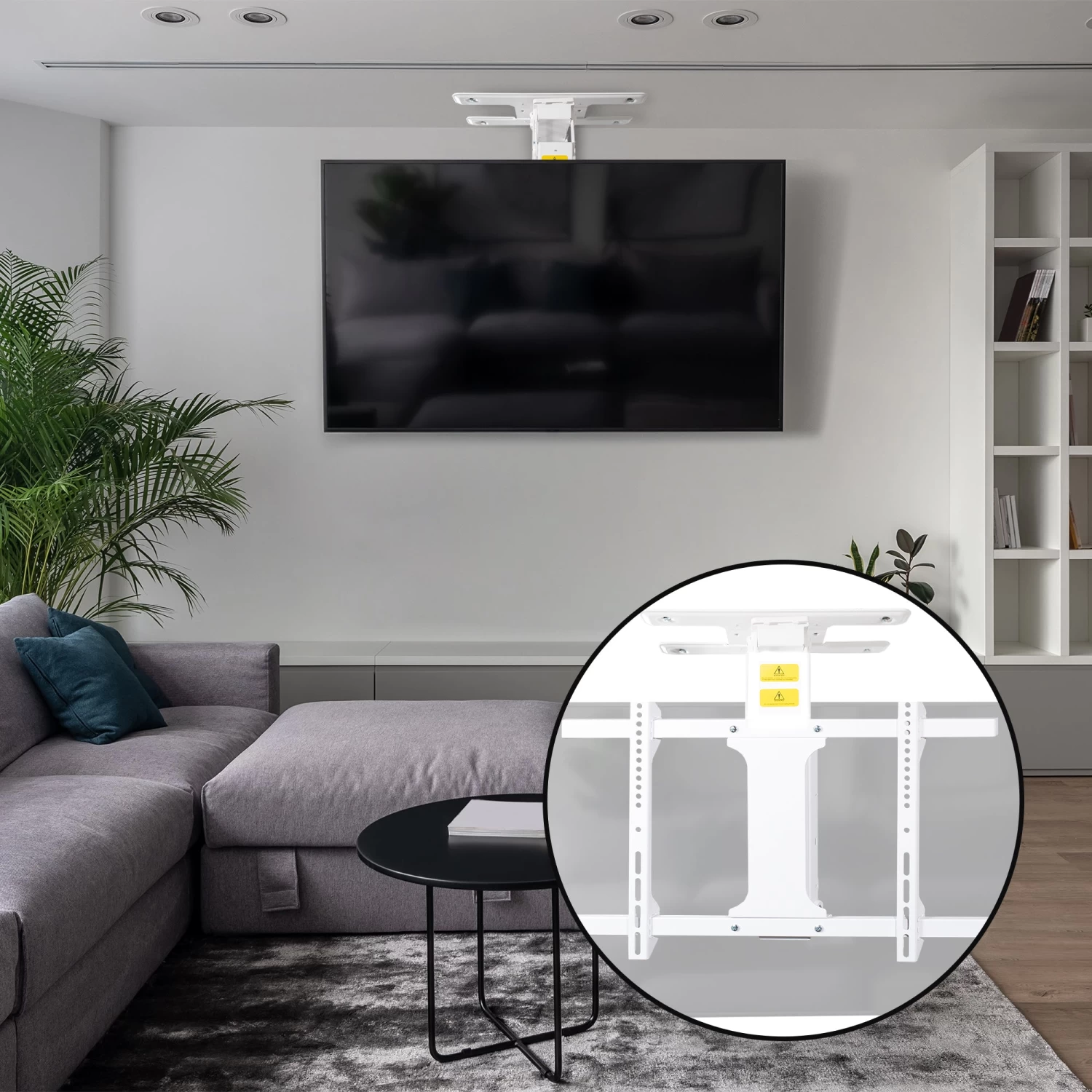 Electric Flip Down / Swivel Ceiling TV Mount - Image 12