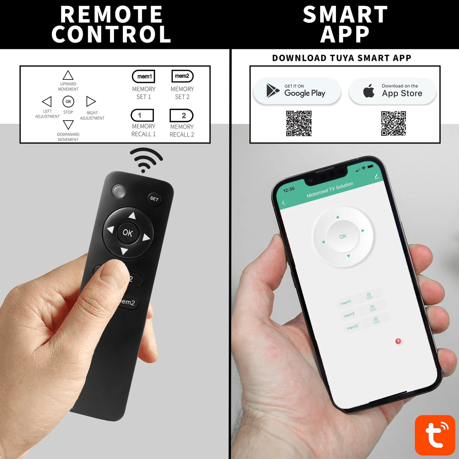 Electric Flip Down / Swivel Ceiling TV Mount - Image 5