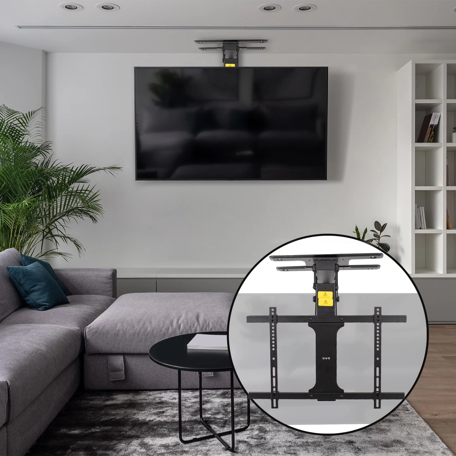 Electric Flip Down / Swivel Ceiling TV Mount - Image 6