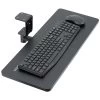 Black Under Desk Rotating Keyboard Tray