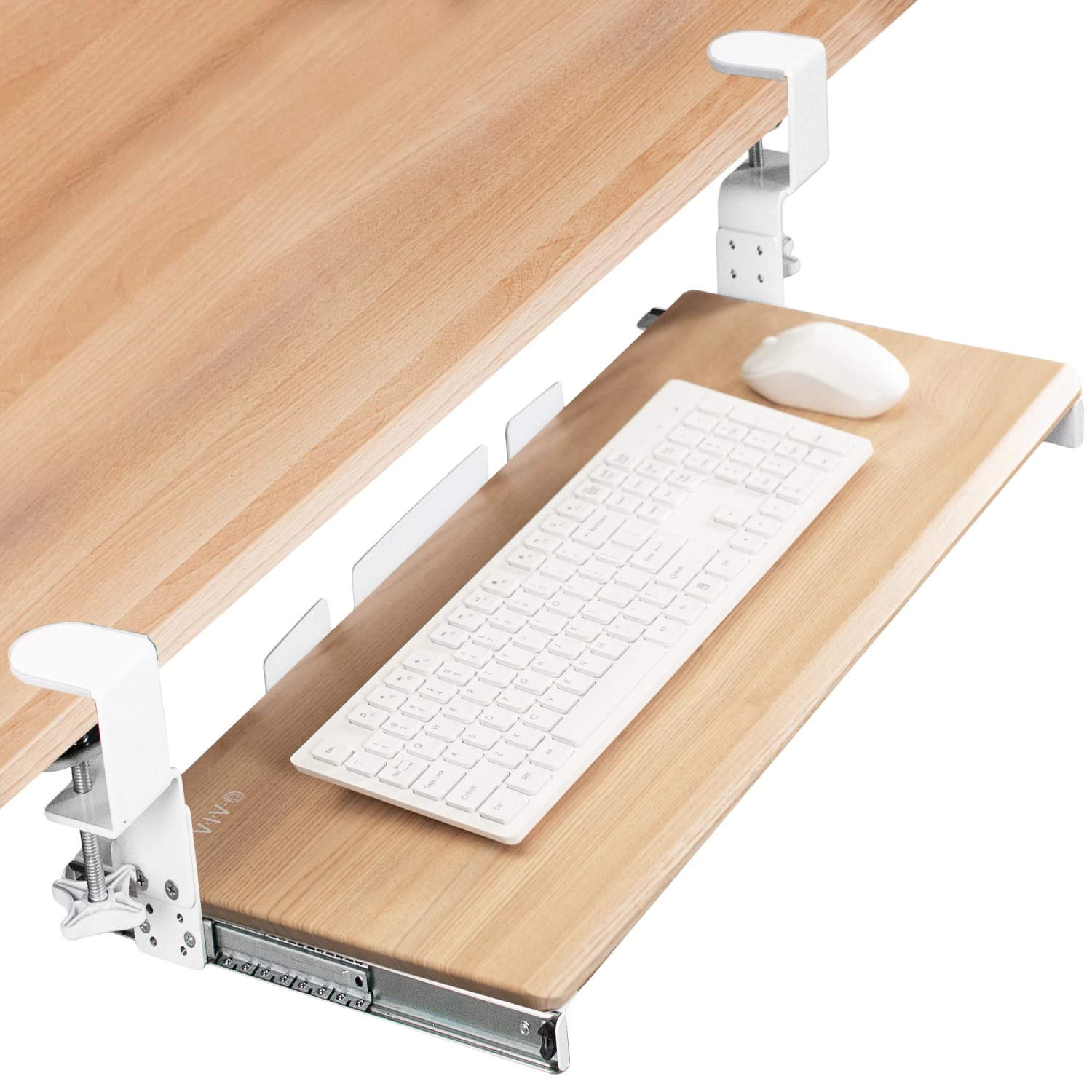 Clamp-on Height Adjustable Keyboard Tray - Image 10