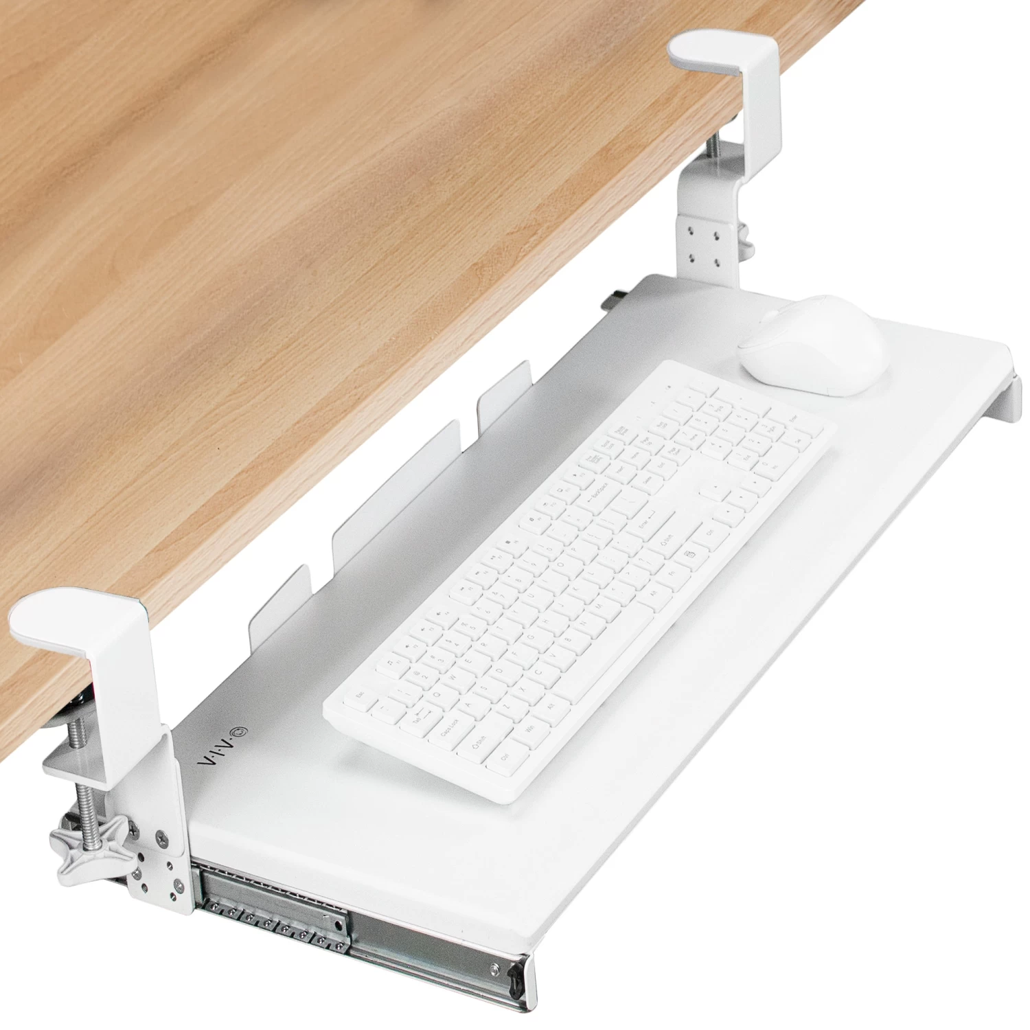 Clamp-on Height Adjustable Keyboard Tray - Image 12