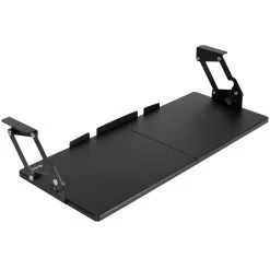 Under Desk Keyboard Tray With Swinging Height Adjustment