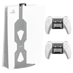 PS5 Wall Mount Bracket + 2 Controller Mounts