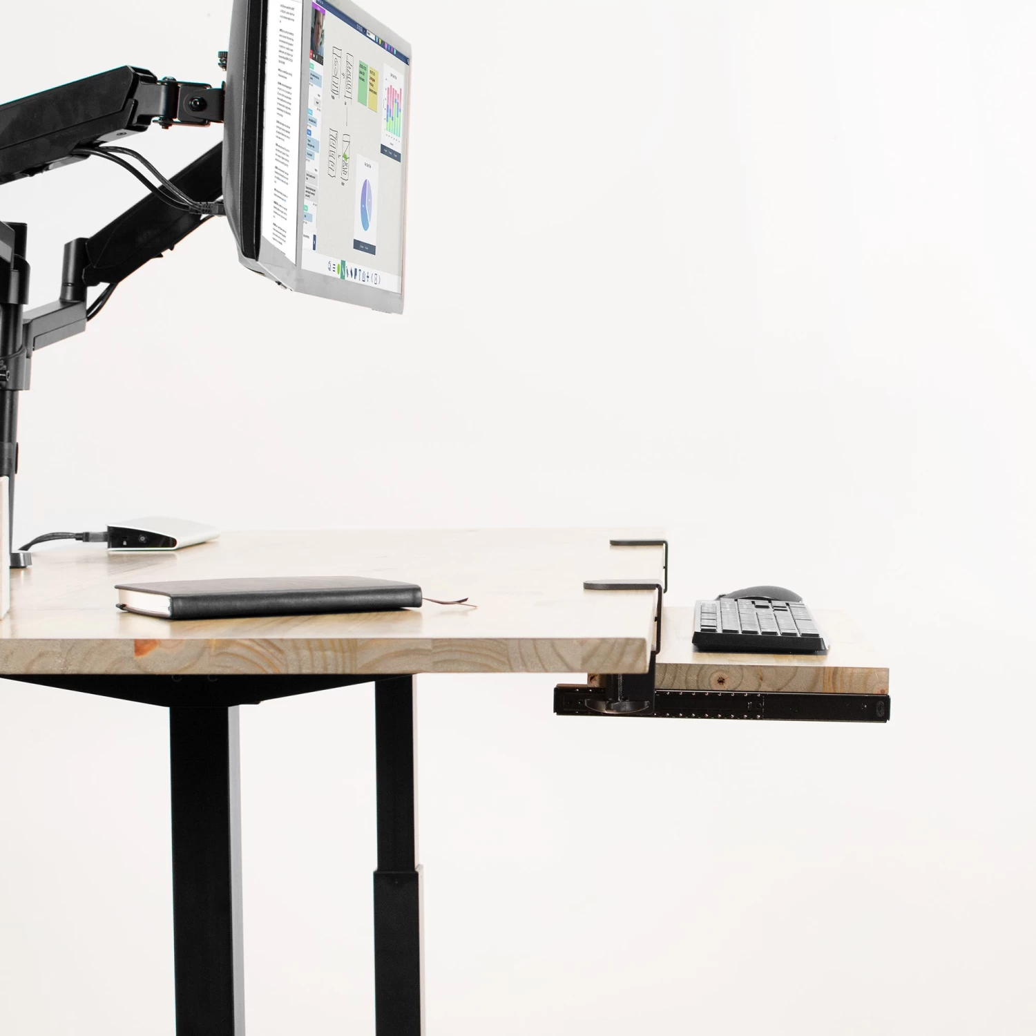 Clamp And Rail Set For Custom Wood Tray (2 Pack) - Image 8