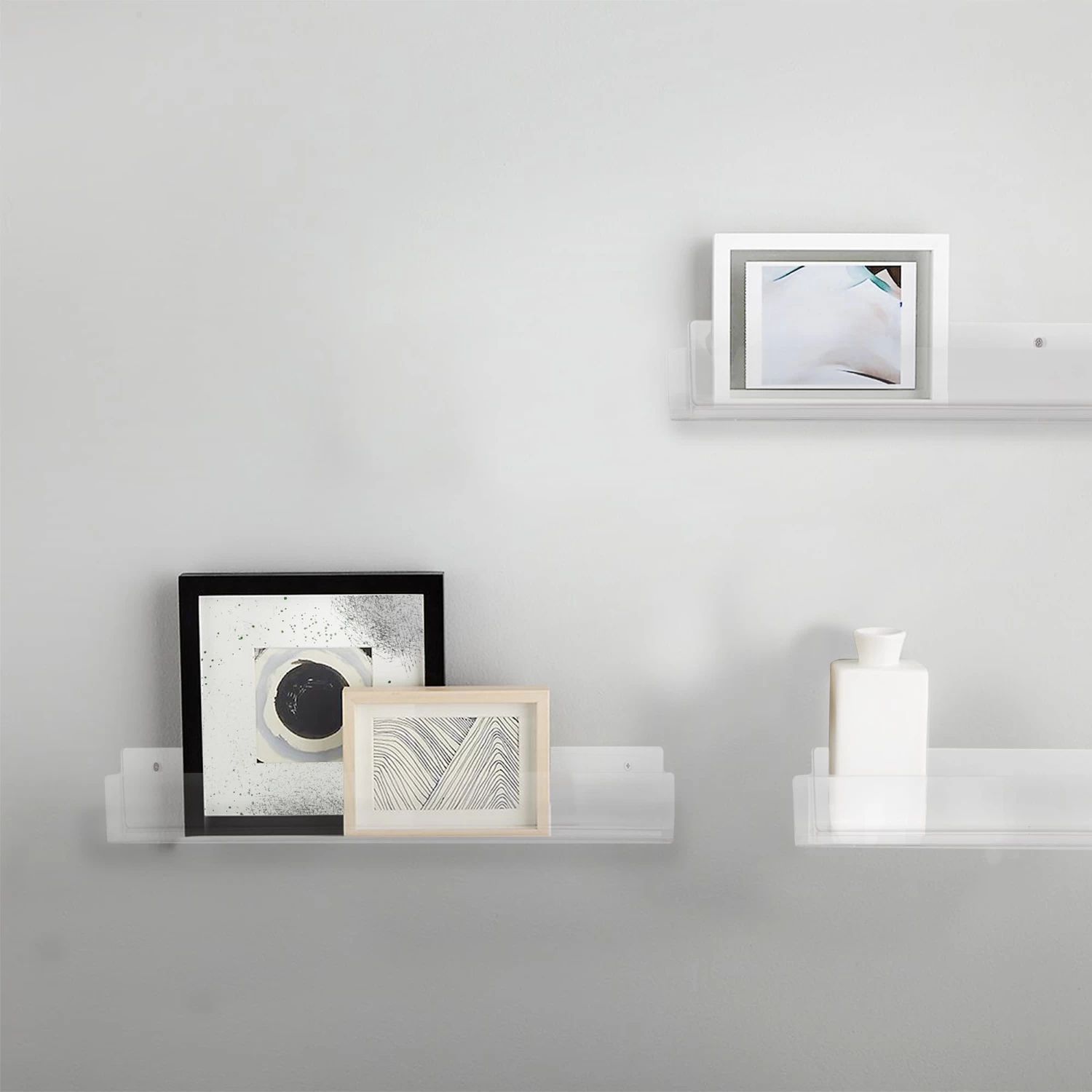 Acrylic 24” X 4" Floating Bookshelves (2 Pack) - Image 9