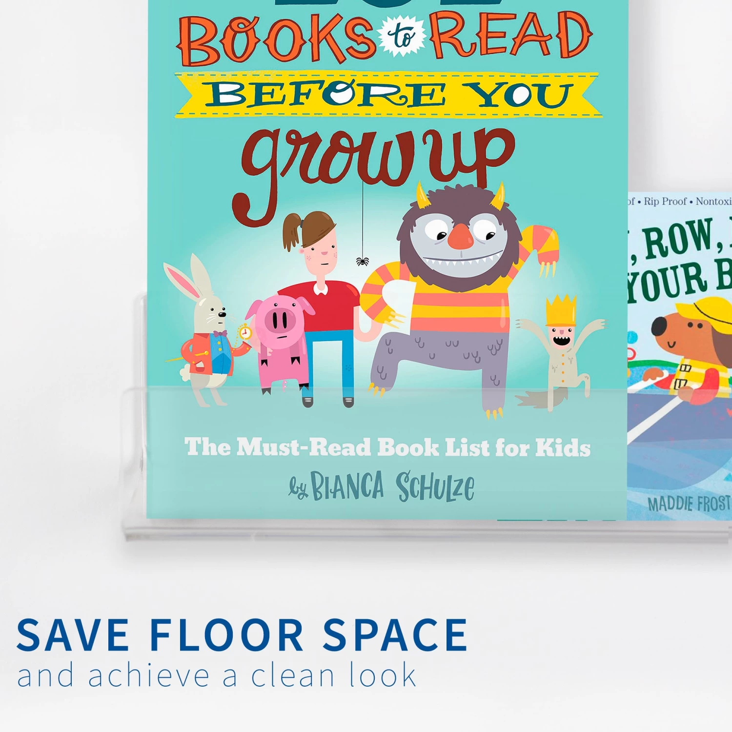 Acrylic 24” X 4" Floating Bookshelves (2 Pack) - Image 7