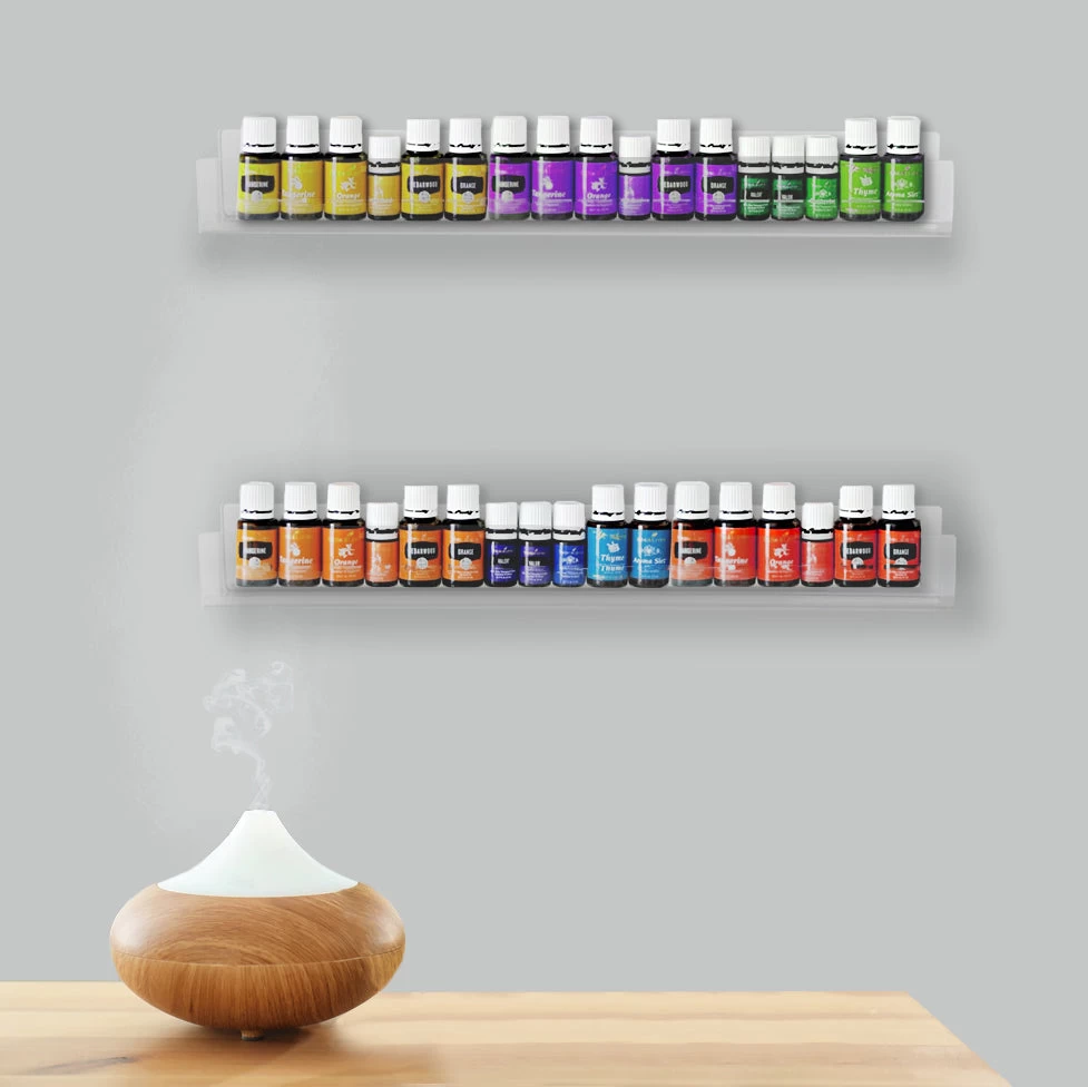 Acrylic 24” X 4" Floating Bookshelves (2 Pack) - Image 8