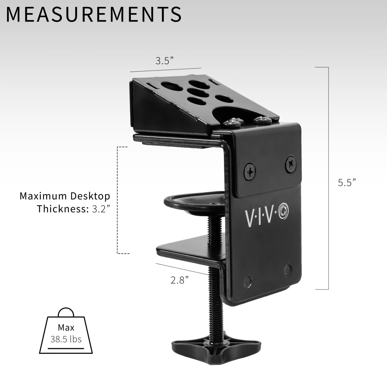 Desk Clamp Designed For Samsung OEM Monitor Stands - Image 3