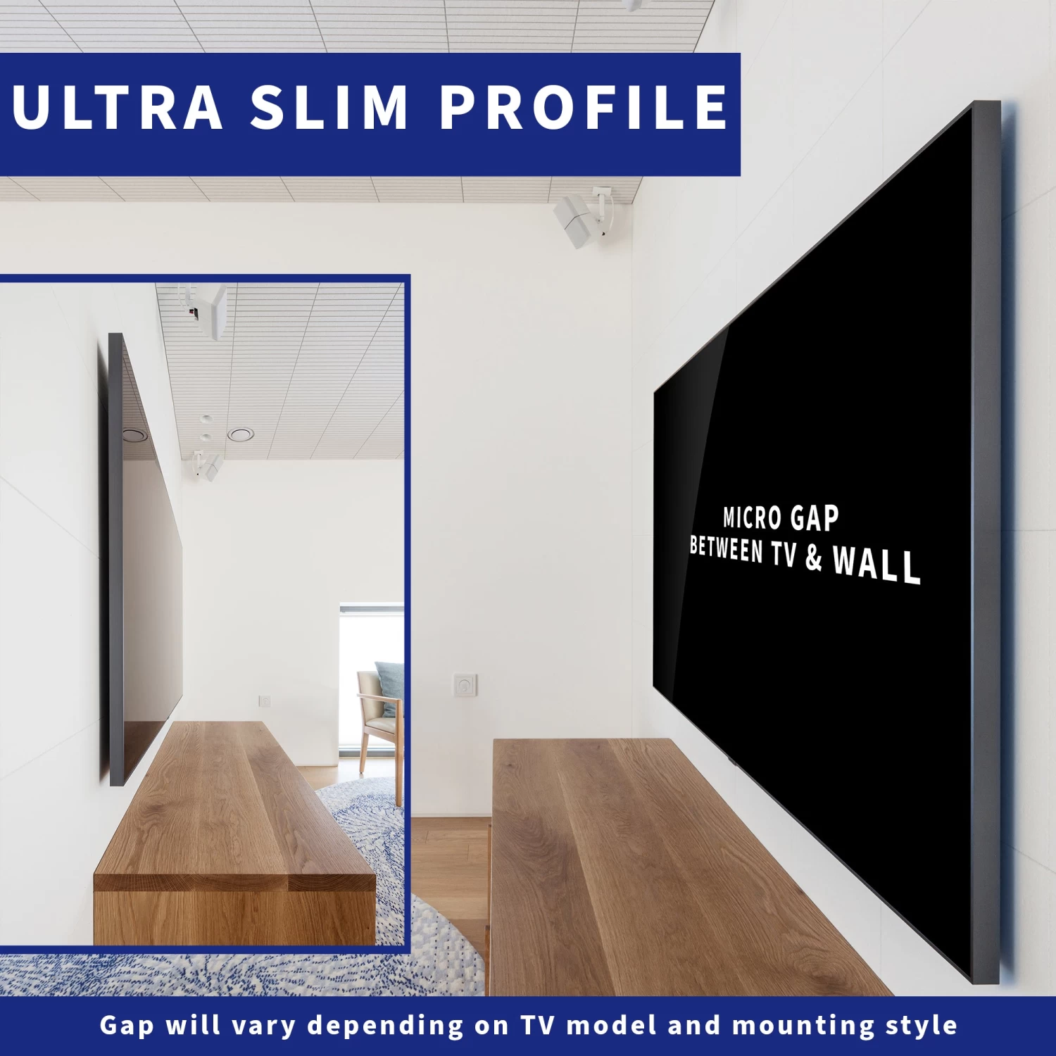 Micro Gap TV Wall Mount For Samsung Screens - Image 5