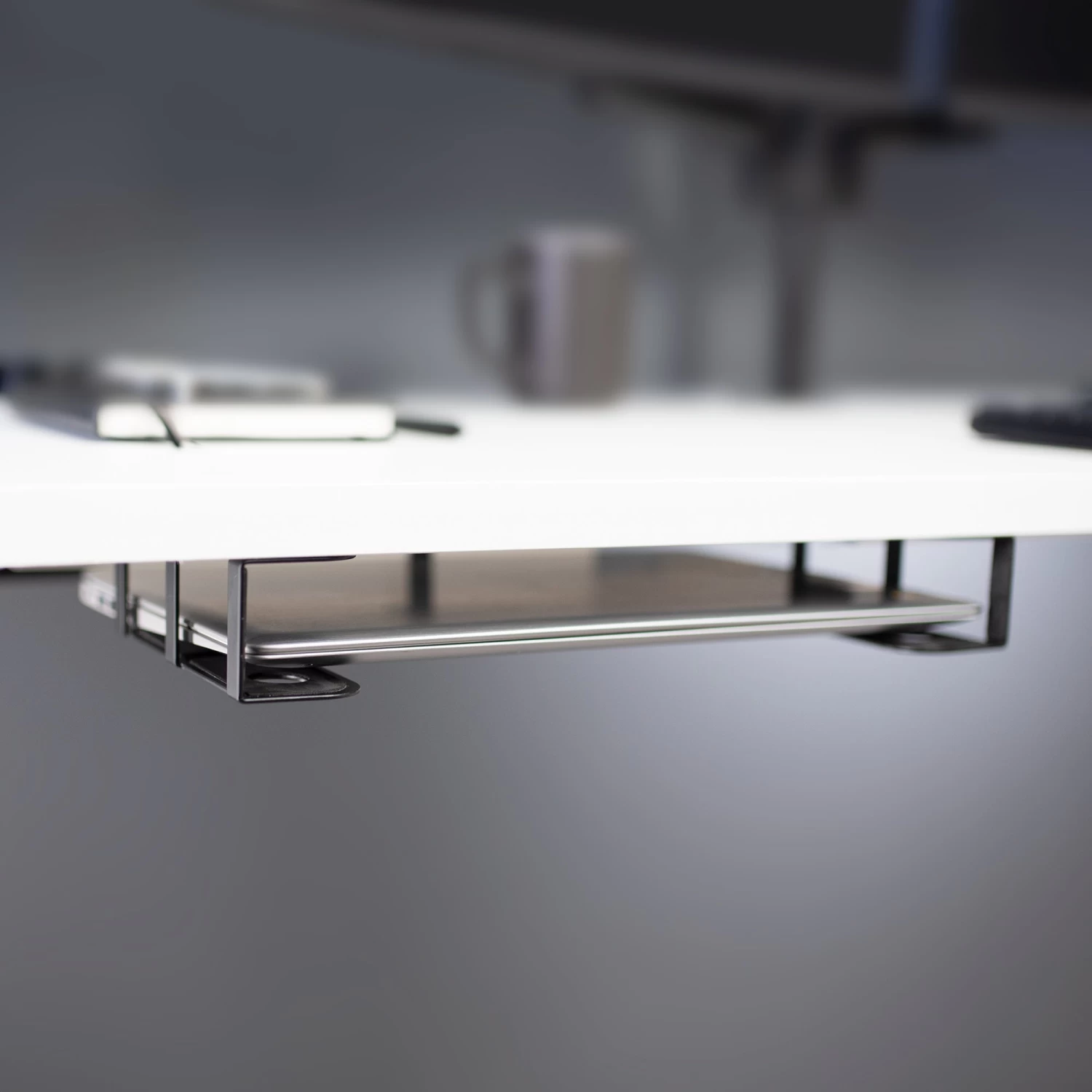 Under Desk Universal Laptop Storage Mount - Image 9
