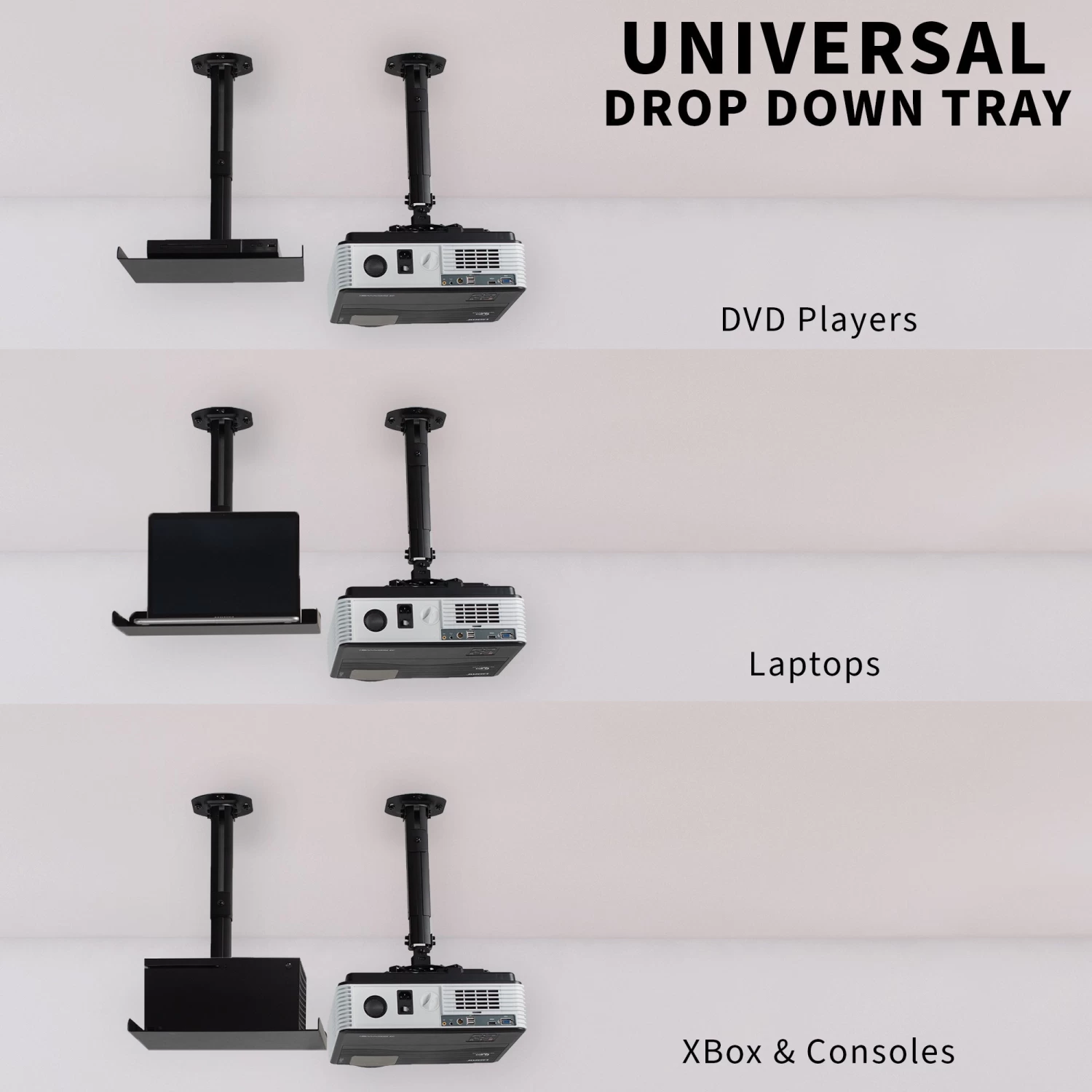 Extending Ceiling Projector Tray Mount - Image 8