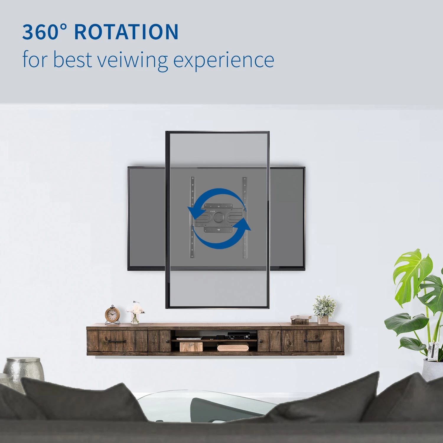 Rotating Wall Mount For 37" To 80" TVs - Image 6