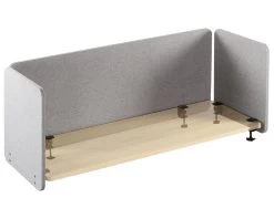 Full Privacy Panel Clamp-on Kit For 60" X 24" Desk
