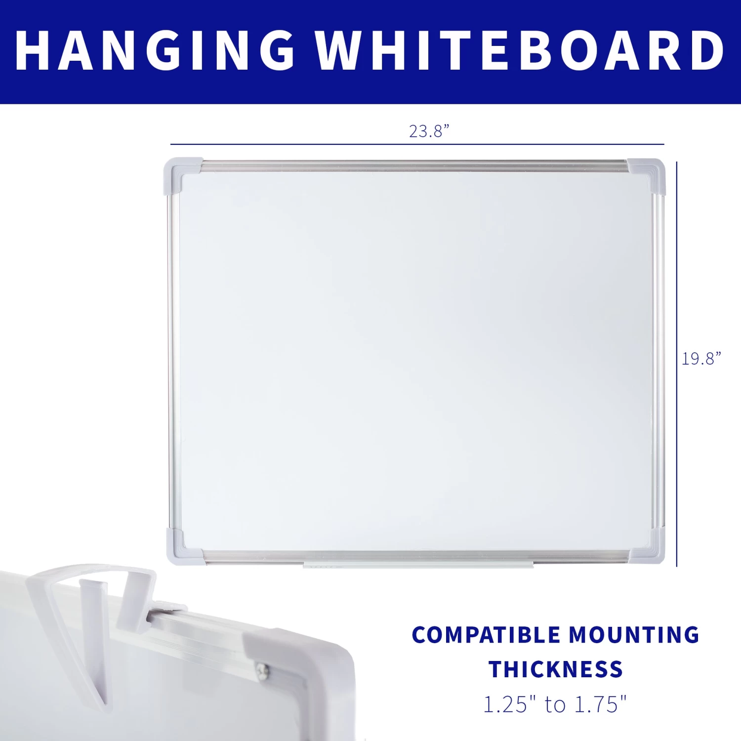 Hanging 24" X 20" Whiteboard - Image 3