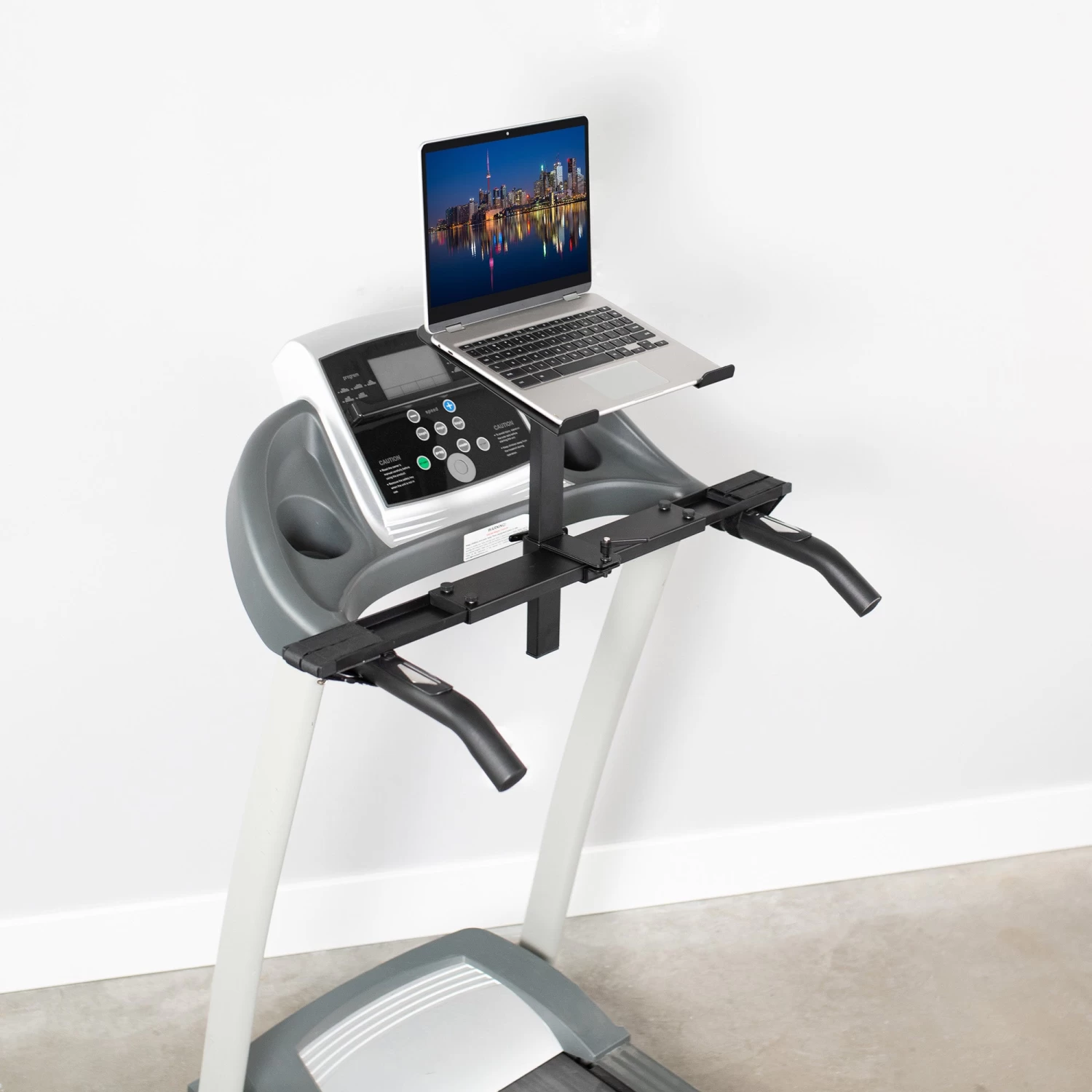12" Adjustable Laptop Tray Treadmill Attachment - Image 2
