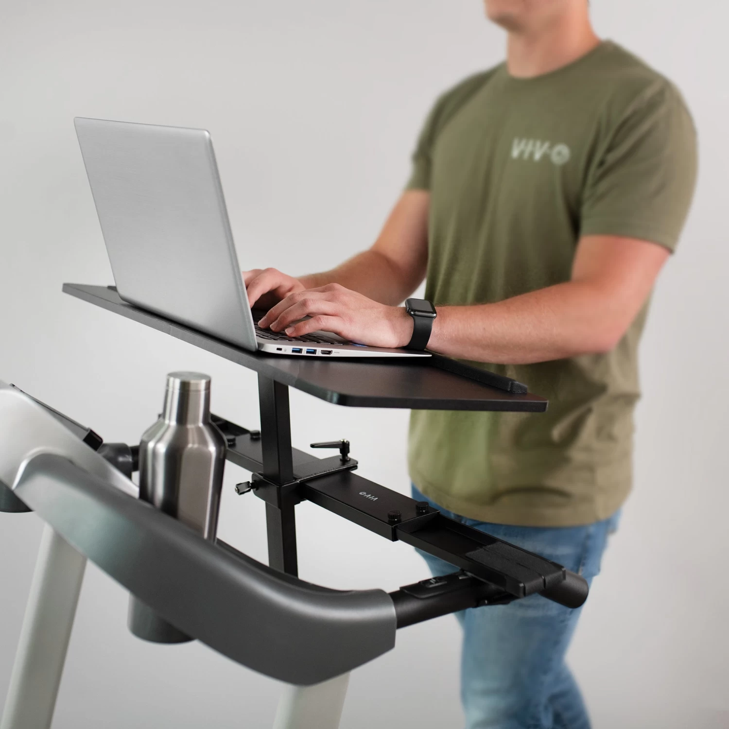 Height Adjustable 27" Laptop Desk For Treadmill - Image 10