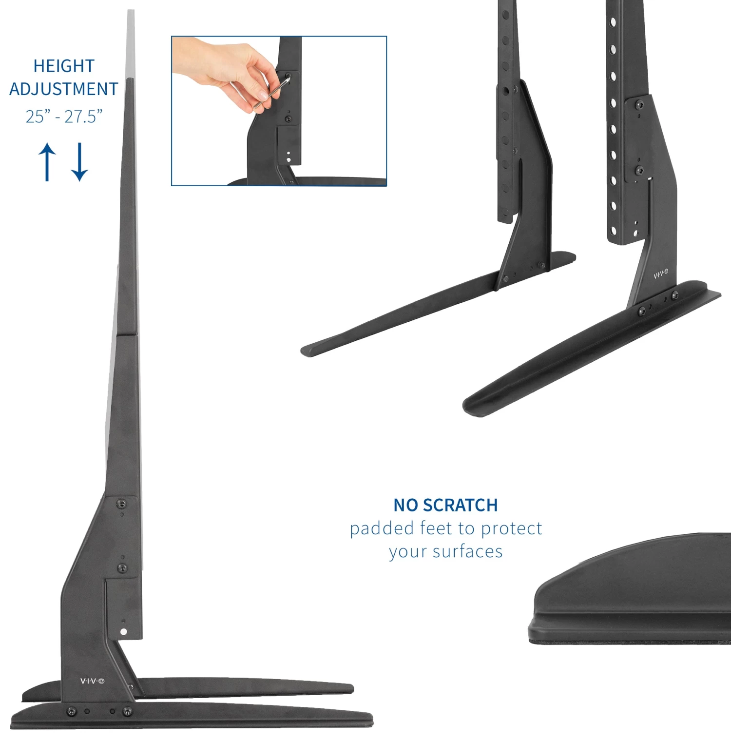 Tabletop Stand For 22" To 65" TVs - Image 4