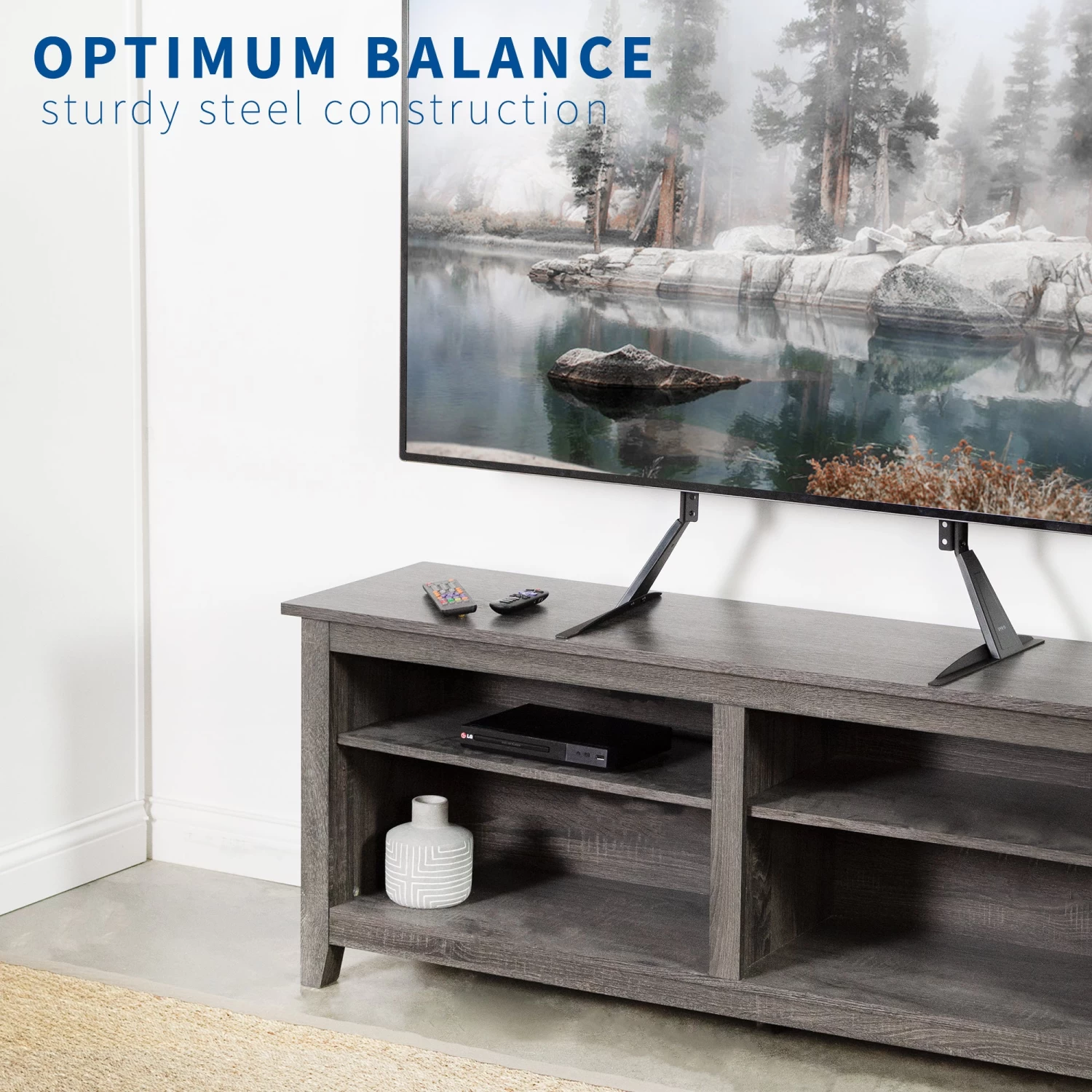Tabletop TV Stand For 27" To 85" TVs - Image 9