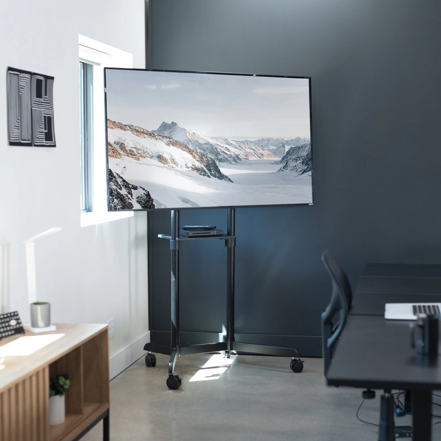 Rotating TV Cart For 32" To 88" TVs - Image 11