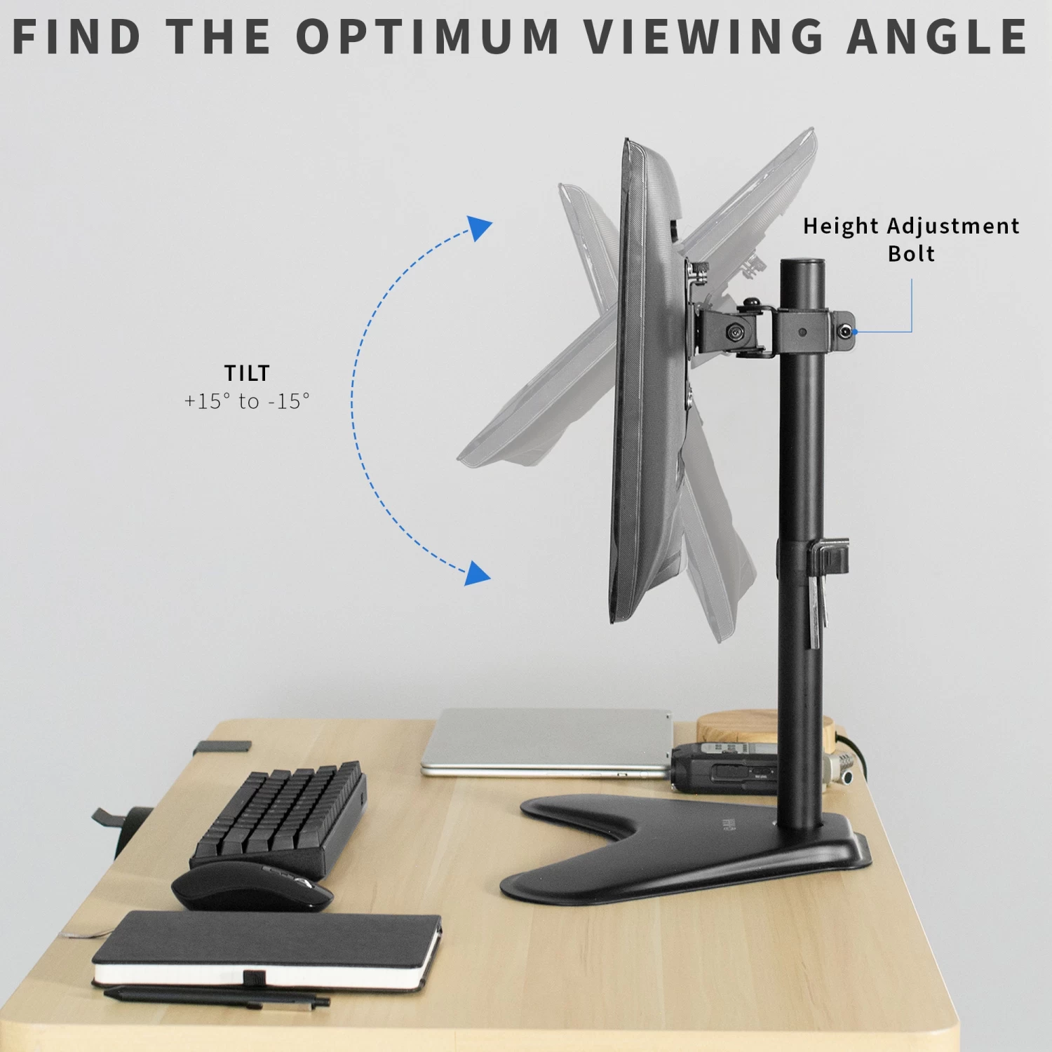 Single Monitor Desk Stand - Image 5