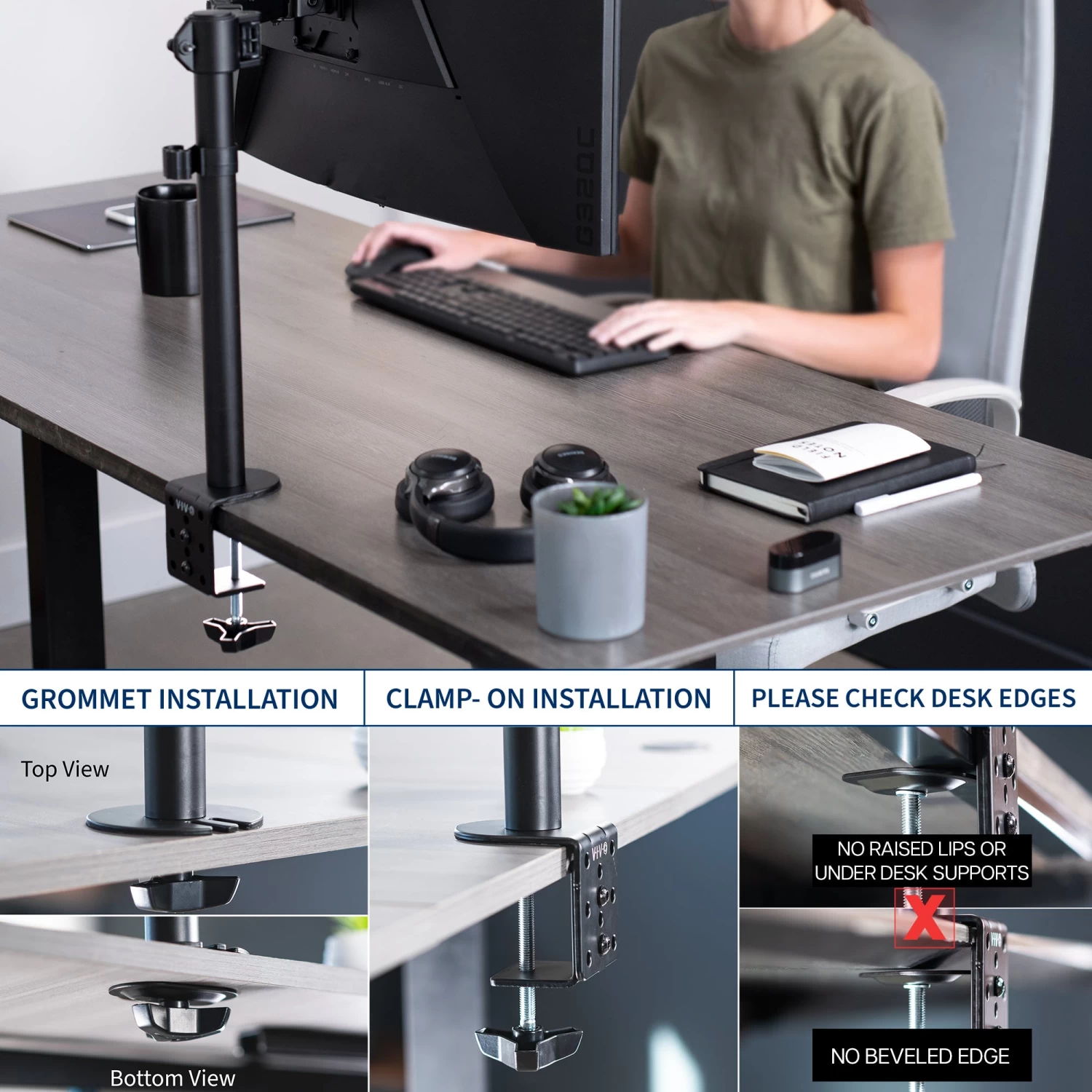 Single Monitor Desk Mount - Image 5