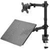 Single Monitor And Laptop Desk Mount