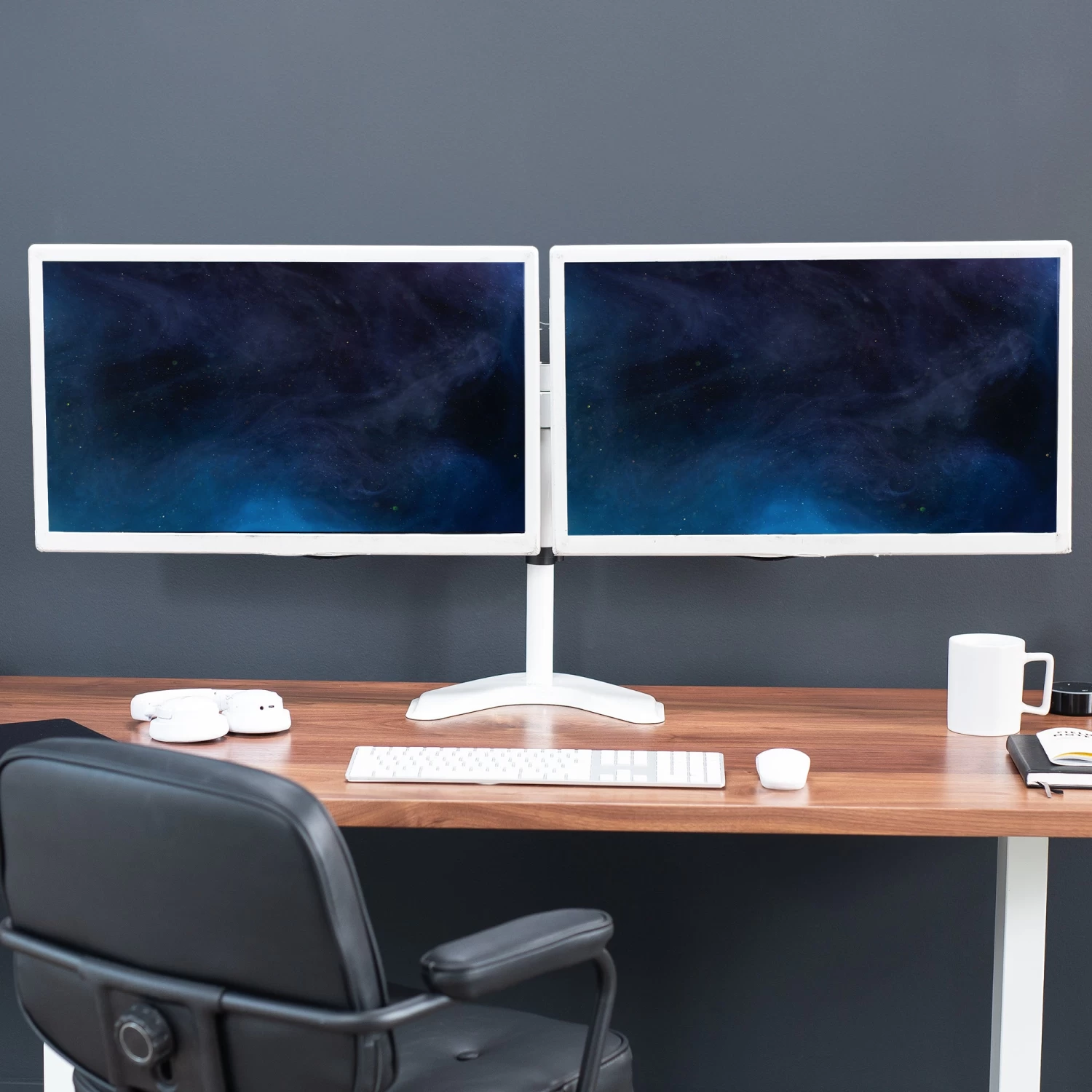 Dual Monitor Desk Stand For Up To 32" Screens - Image 11